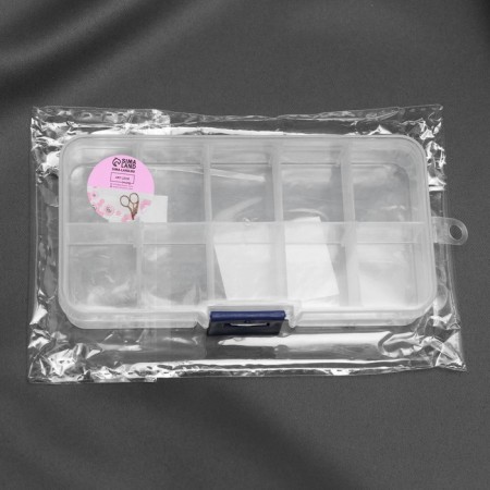 Organizer for decor, with removable cells, with a suspension, 10 departments, 13 × 6.6 × 2.2 cm-6