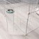 The aviary 24 Metallic sections, 210 x 210 x 35 cm, (link 35 x 35 cm), white
