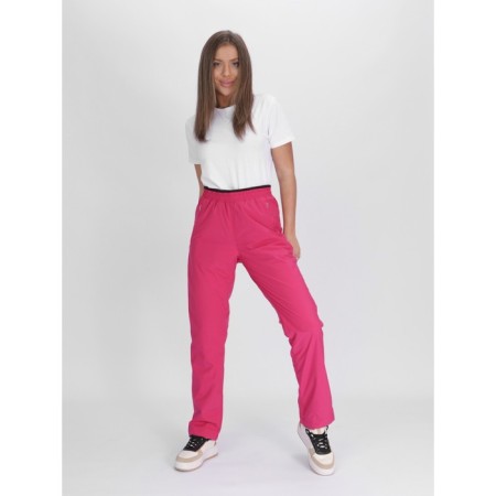 Women's sports insulated trousers, size 42, pink color-5