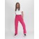 Women's sports insulated trousers, size 42, pink color