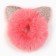 Hair gum fluffy "Kisa" with ears