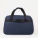 Road bag on lightning, 2 outer pockets, a suitcase holder, a long belt, the color is blue