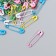 Set of decor for creativity "Pin" set 100 pcs color 2 cm 7.5x5x2 cm
