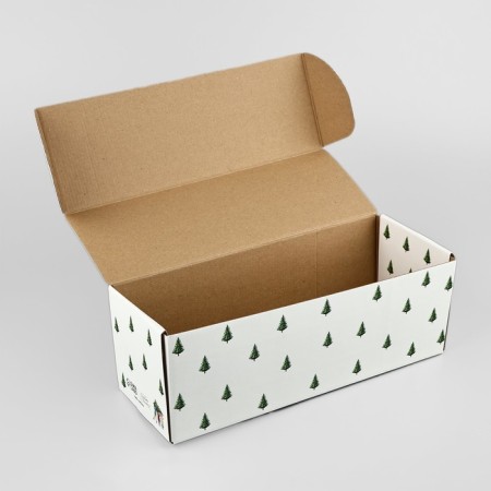 Folding box "Happy New Year", 12 x 33.6 x 12 cm, New Year-5
