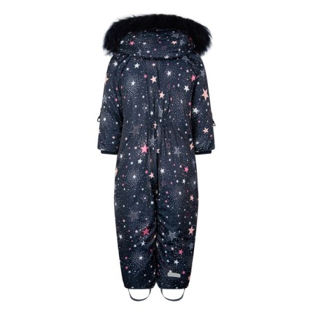 Winter overalls for a girl, height 74 cm-1
