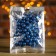 Figure for crafts and decor "Shar", set 55 pcs., Size 1 pcs: 0.5 - 1 cm, blue color