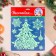 Stickers on windows, luminous "New Year" Christmas tree, 27 x 21 cm