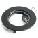 Introductive Lamp Feron DL10, IP20, G5.3, 50 W, 80x80x25 mm, black matte color