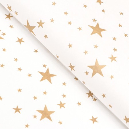 Siliconized "Stars", gold 0.38 x 5 m-1