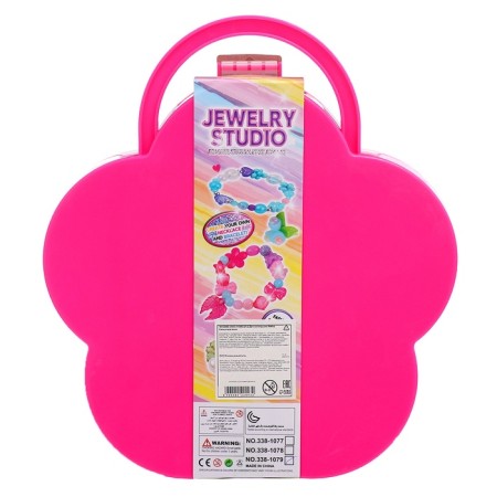 A set of beaded "needlewoman", in a suitcase-13