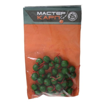 Brilliki "Master Carp", d = 8 mm, dill (set of 30 pcs.)-1