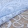 Lace elastic fabric, 235 mm × 2.7 ± 0.5 m, color of heavenly blue