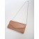 Female bag on a magnet, bronze color