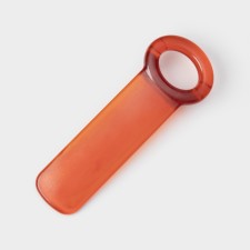 Open of screw covers, 14 cm, plastic, red