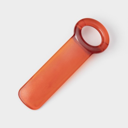 Open of screw covers, 14 cm, plastic, red