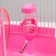 A cage for rodents "Pigzon", with a filling, 44.5 x 31 x 36.5 cm, pink