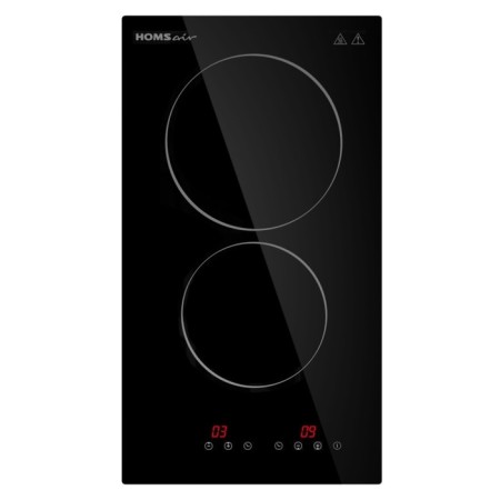 HOMSAIR HVC32BK ELECTRICAL PANILE, 2 burners, black