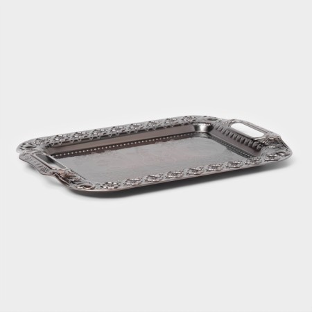 Stainless steel tray “Dark”, 47 × 31 cm, bronze color-2