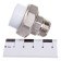 Detailed "Politek", polypropylene, 20 mm x 1/2 ", external thread