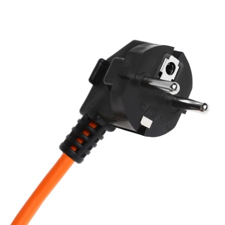 Extension cord on the coil of Luazon Lighting, 4 sockets, 20 m, 10 A, PVS 3x0.75 mm2, s/c, automatic 1059727-4