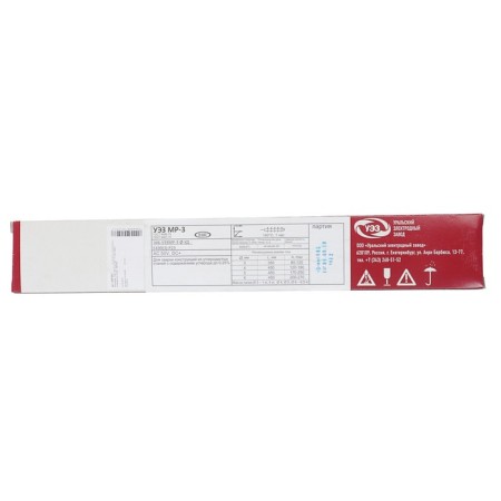 Electrodes "UEZ", MP-3, D = 3 mm, 1 kg, for welding carbon steels-3