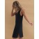 Female dress, size m, black color