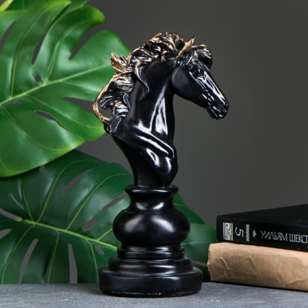 Figure "Horse" Black, 11x14x26cm
