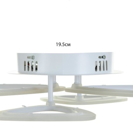 Люстра с ПДУ 59111/4WT LED 84Вт 3000-6000К диммер белый 61,5х38х7,5 см BayerLux-6