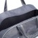 Sports bag with lightning, external pocket, gray color