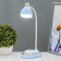 Teddy table lamp LED 3W AKB USB Blue 9x13.5x40 cm Risalux
