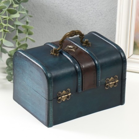 Casket tree "Romb" set 2 pcs bright blue 7.8x1.8x8 cm 11x15.7x11.5 cm-4