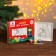 Set a plate for coloring "Deer with gifts" paint 3 centrals for 2 ml, brush