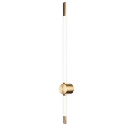 Bra Indigo, 14008/1w Brass. 1x10WW, LED, 1000LM, 4000K, 80x80x920 mm, white matte color