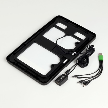 Sunny panel for charging a phone and lantern 12 W, 34.7 x 22.5 x 2 cm-9