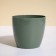 Flower pot, d = 17 cm, 2.7 l, plastic, green sage