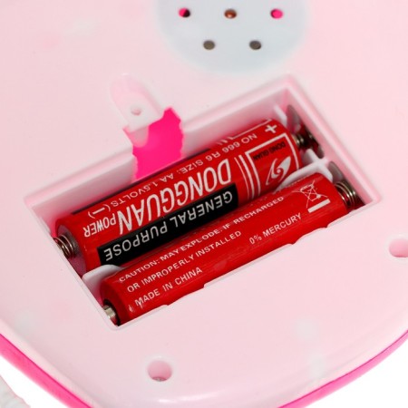 Musical phone number "Little lady", Russian voice acting, pink color-5