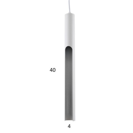 Lamp Bayerlux 1576/1wt LED 3W 4000k white 4x4x40 cm-4