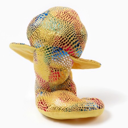 Soft toy "Cobra", 17 cm, yellow color-3