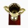 Cup 105, angry, plastic stand, 12.5 x 10.6 x 6.5 cm
