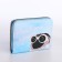Lightning wallet, blue color