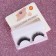 Eyelashes overhead "tenderness in the gaze", without glue, black color
