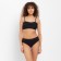 Female Separate swimsuit with the Bando Bando Lypho Color Black, size 46