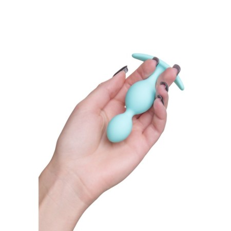 Anal sleeve Todo by Toyfa Roll, silicone, mint, 9.2 cm, Ø 2.7 cm-3