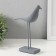 Souvenir Polystone "Bird - Long legs" gray 22x15 cm