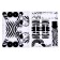Set for creativity Sector 3d figures "Zebra"