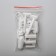 Sit with a toilet lid Rossplast "Decor. Drops ", 44.5 × 37.5 cm, white color