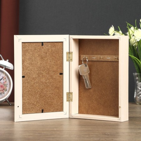 Key "White Peonies" oak milk 15x21 cm-8