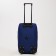 Road bag on wheels, lightning department, outer pocket, blue color