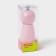 Mill for spices of the Dolyan "Cloud", 16.5 cm, pink color