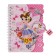 Notebook in a gift box, on a lock, A6, 50 sheets, a line, "Flea", mix